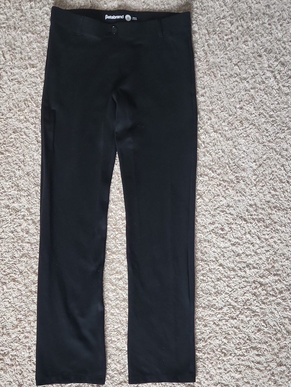 Betabrand Size M Black Pants